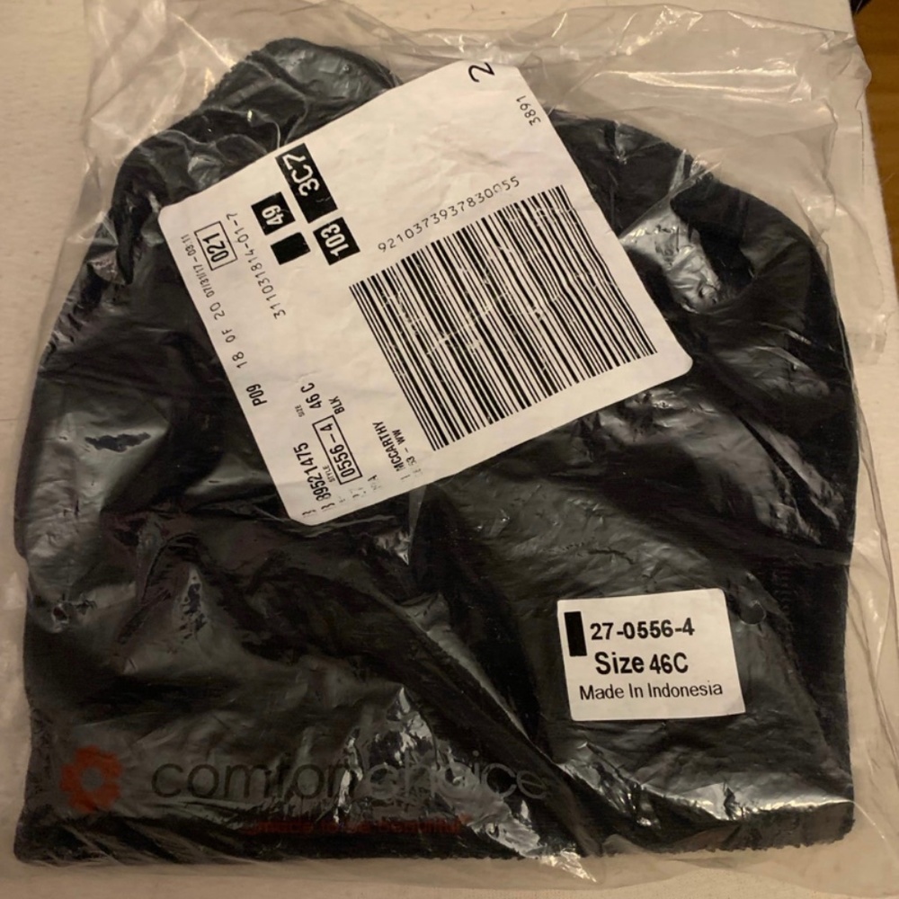 Comfort Choice NWT Black 46C  Bra